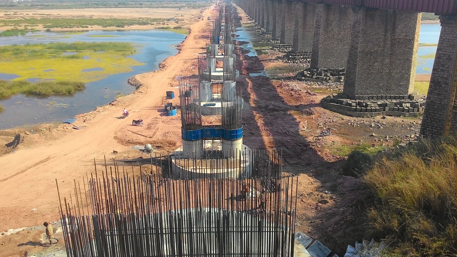 Infrastructure executed in demanding conditions